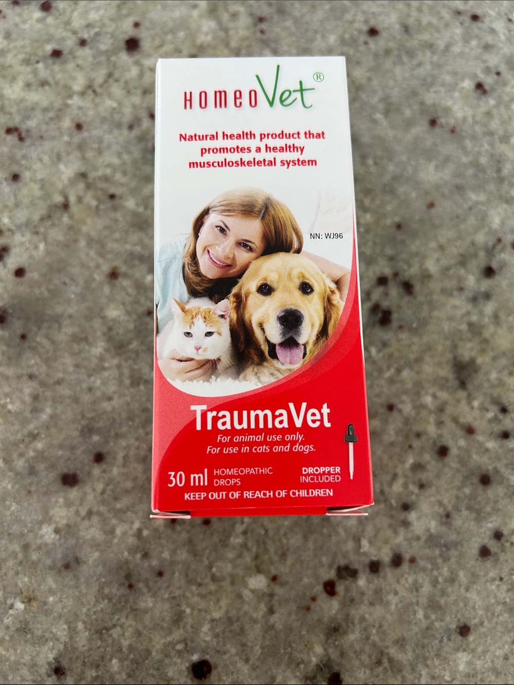 HomeoVet TraumaVet for Dogs and Cats - new in box